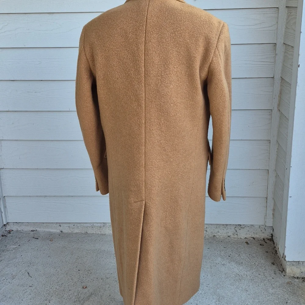 TODD SNYDER Italian Peak Lapel Wool Blend DB Mens Sz 40 Coat Overcoat‎ Topcoat